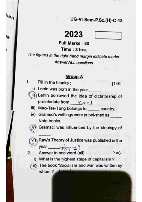 WPT-2023 Political Science Midterm Exam Review and Study Guide - Studocu