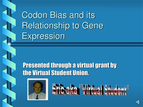PPT - Codon Bias and its Relationship to Gene Expression PowerPoint Presentation - ID:319277