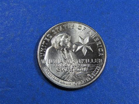 2022-P QUARTER "WILMA MANKILLER" (UNCIRCULATED) LOT H607 - For Sale ...