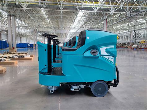 Nissan Factory Choose TVX Floor Scrubber Machine-tvxcleaning.com