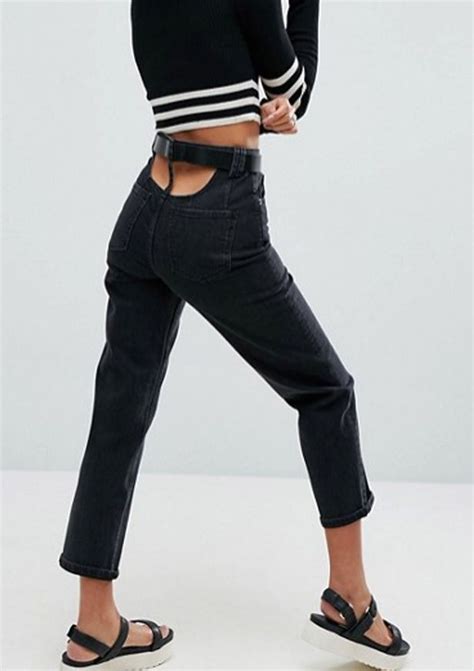 Image result for Open Back Jeans Fun