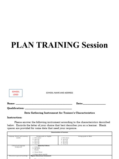 Session Plan Sample 的图像结果
