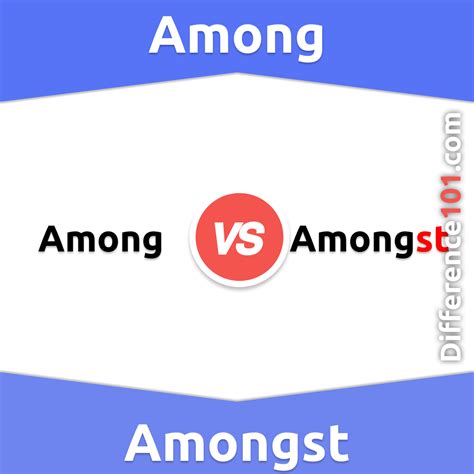Among vs. Amongst: 4 Key Differences, Pros & Cons, Similarities ...