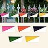 TrustBasket Twin Colored Diagonal Railing Planters (Yellow, Pink ...