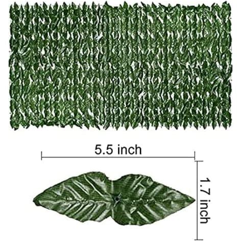 balcony privacy screen Artificial Hedge Garden Fence | Ubuy India