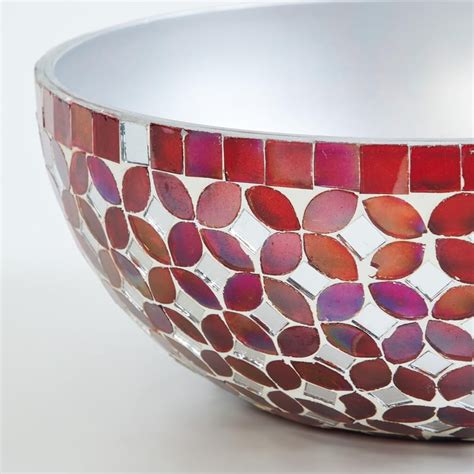 Buy Corsica Glass Mosaic Potpourri Bowl from Corsica by Home Centre at ...