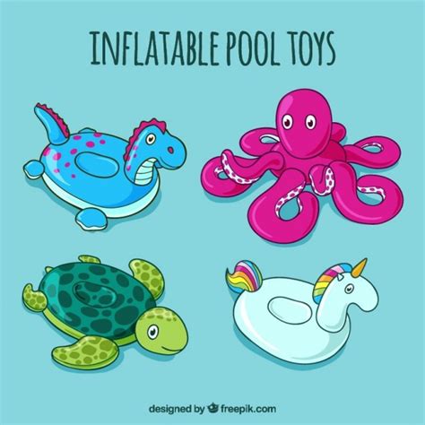 Image result for Inflatable Pool Animals