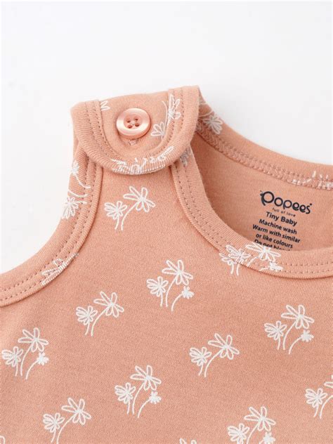 Popees Sleeveless Romper (0–6 Months) for Baby Boys – Popees Baby Care
