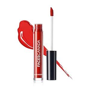 FACES CANADA Liquid Sindoor - Red, 2.5 ml | Highly Pigmented Rich Color ...