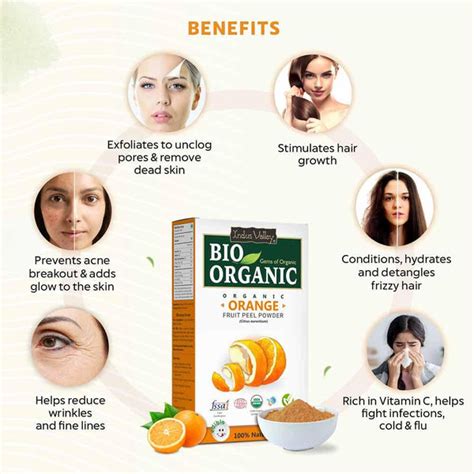 Bio-Organic Orange Fruit Peel Powder – Indus Valley