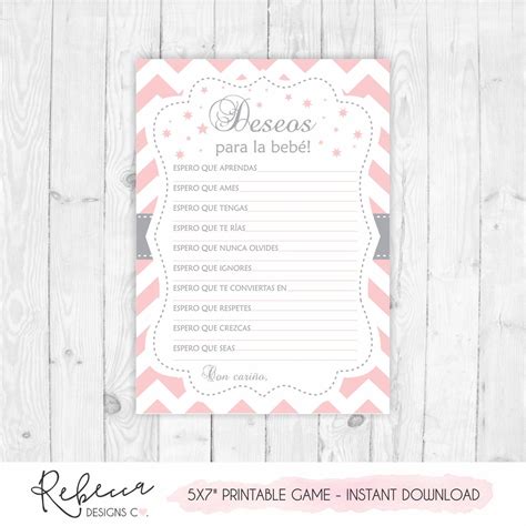 Baby Shower Wishes for Baby in Spanish Deseos Para La Bebe Español ...