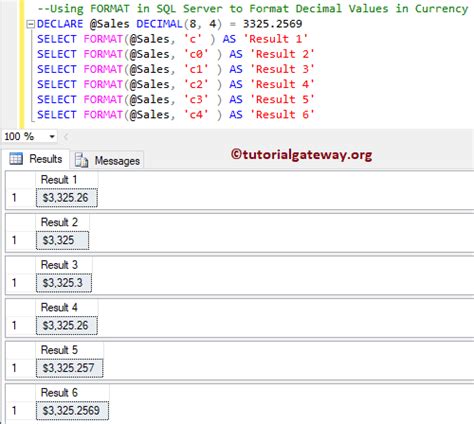Image result for SQL Format