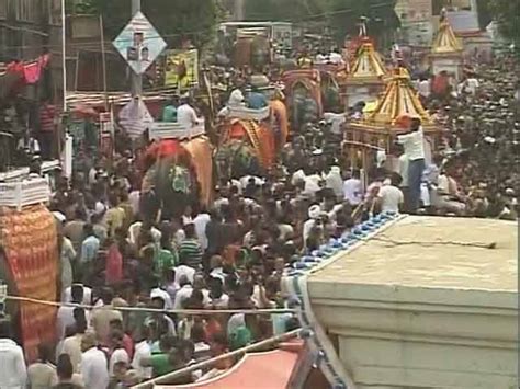 Stampede During Rath Yatra In Puri