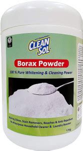 cleansol Borax Powder for Whitening, Cleaning & Making Slime - 1 Kg ...