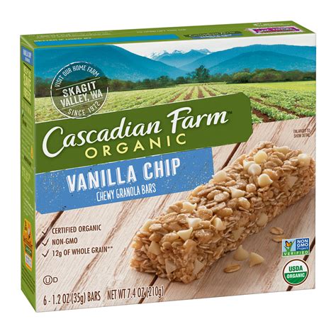 Cascadian Farms Crunchy Granola Bars