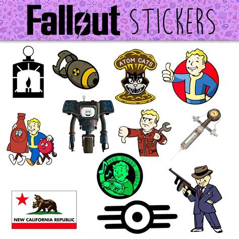 Image result for Fallout Stickers