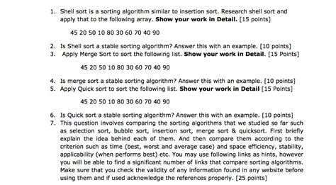 Shell Sort Example 的图像结果