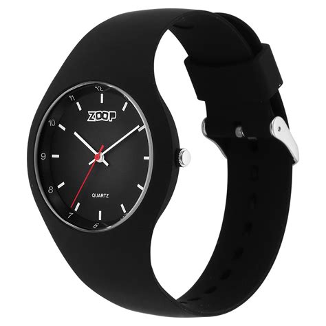 Buy Online Zoop Analog Watch with Black Dial & Black Strap for Girls ...