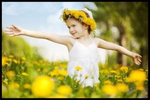 Cute Girl in Field Paper Print - Children posters in India - Buy art ...
