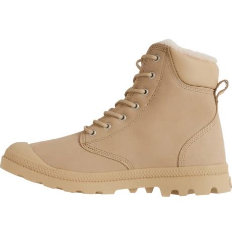 Palladium Pampa Shearling-Lined Sport Cuff Boots (For Men) - Save 70%
