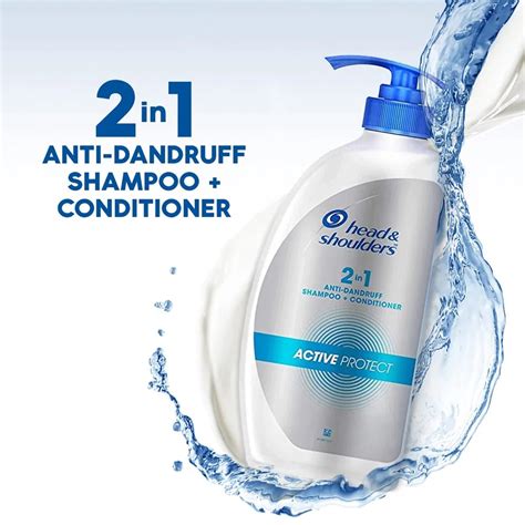 Head & Shoulders , Anti Dandruff Shampoo + Conditioner, Active Protect ...