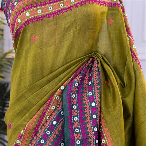 Tussar Hand Gujarati – Ethnic Boutique