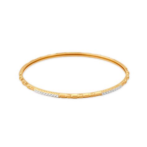 Sleek Textured Bangle