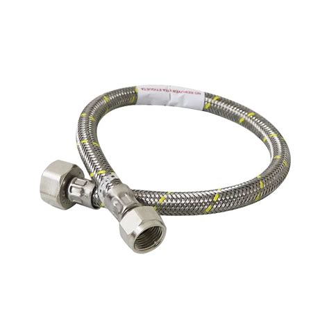 Tubo de abasto (manguera) para gas inoxidable 1/2 x 3/8 100 coflex ...