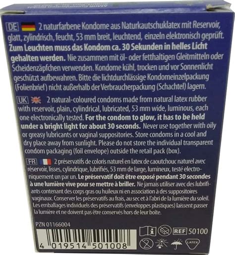Buy GIZMOSWALA AMOR NEON LUBRICATED UNIQUE CONDOMS FROM GERMANY - PACK ...