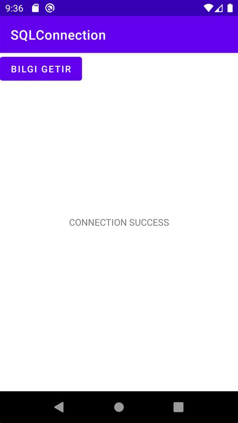 How to Connect Database in Android Studio 的图像结果