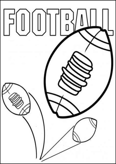 Free Football Printable Coloring Pages - Printable Word Searches