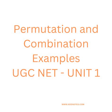 Permutation and Combination Examples 的图像结果