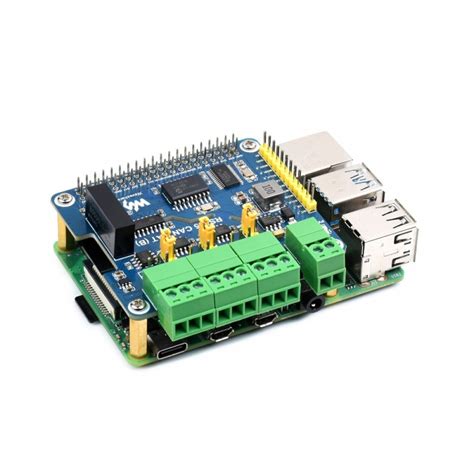 Buy Waveshare Isolated RS485 CAN HAT (B) For Raspberry Pi, 2-Ch RS485 ...