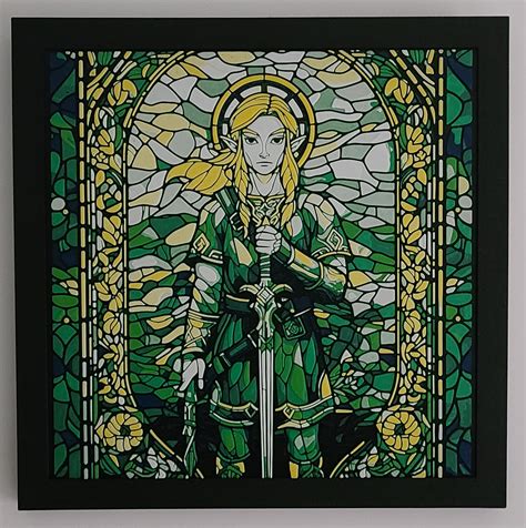 Hero of The Ages - Stained Glass - Filament Painting by Bedlam Threadz ...