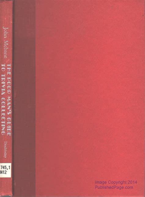 The poor man's guide to trivia collecting : Amazon.in: Books