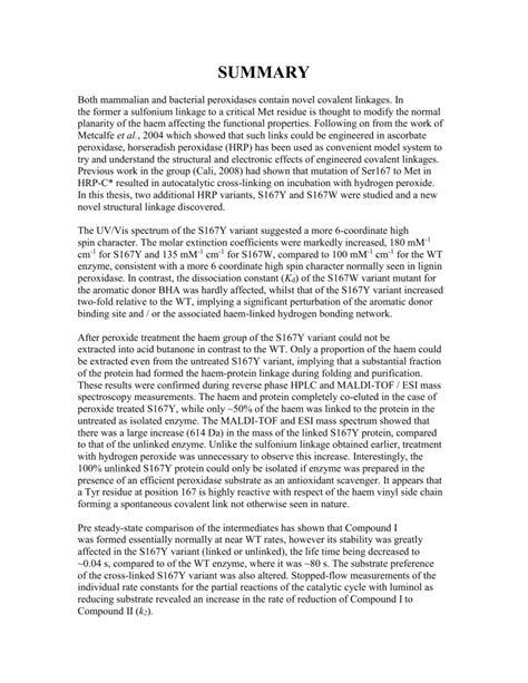 Image result for Summary Report Example