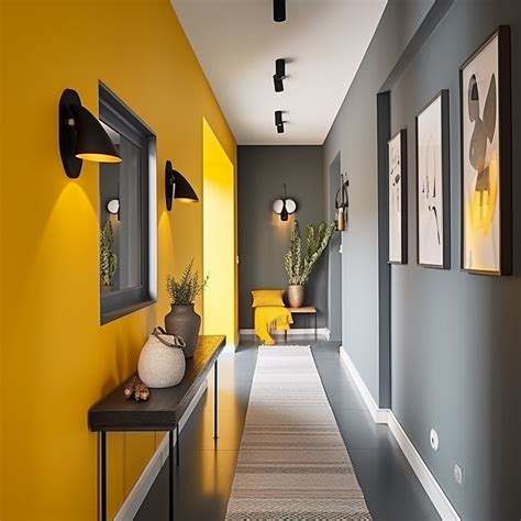 Yellow and Grey Colour Combination For Your Home