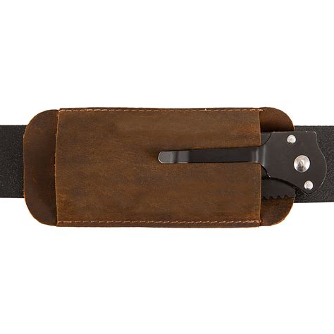 Buy Sheath,Leather Sheaths for Belt, Compact Draw Holster,Horizontal ...