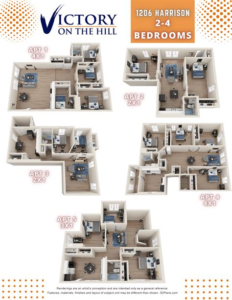 Syracuse Student Housing Floor Plans