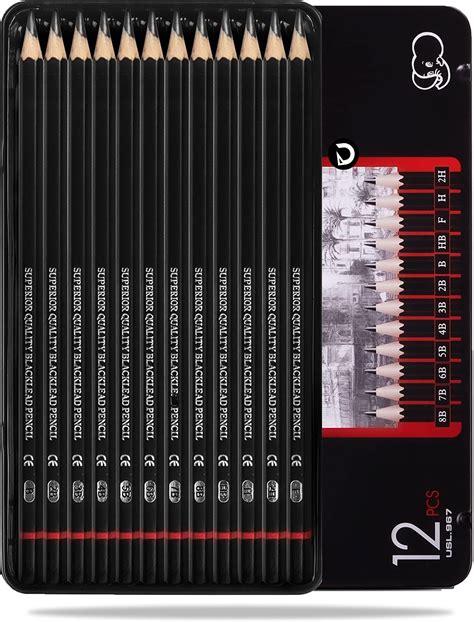 Corslet Sketch Pencils for Drawing, Drawing Pencils, Art Pencils ...