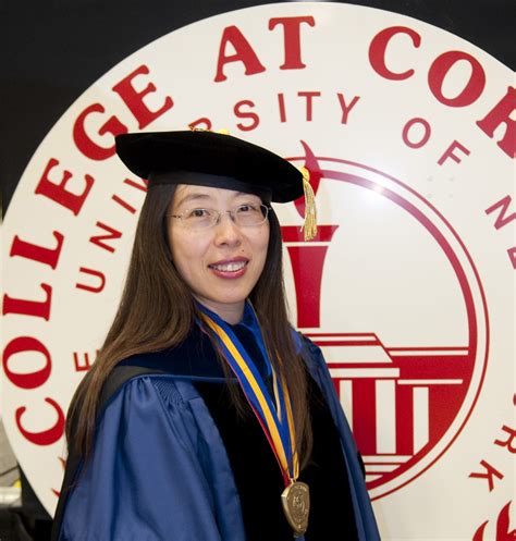 SUNY Cortland Professor Tiantian Zheng Receives SUNY Chancellor