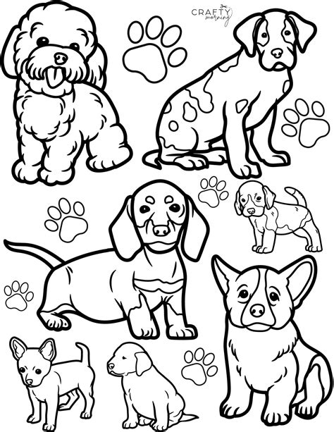 Coloring Pages Of Dogs Printable [2025]