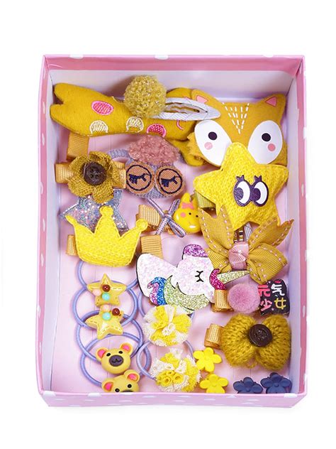 Melbees by Yellow Chimes Gift Set of Hair Accessories for Kids with ...