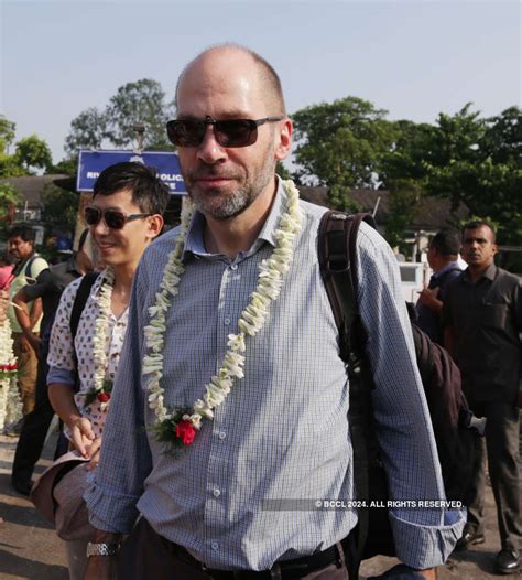 Dhiraj Arora poses with his kid Neel during a pre-Puja tour organised ...