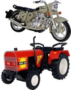 Hum Enterprise Eicher Tractor & Grey Bullet Bike - Eicher Tractor ...