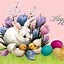 Image result for Spring Flowers Easter Eggs Easter Bunny Easter Birds