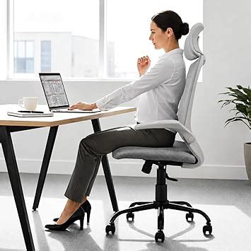 CELLBELL Swift Ergonomic Mesh Office Chair High Back with Adjustable ...