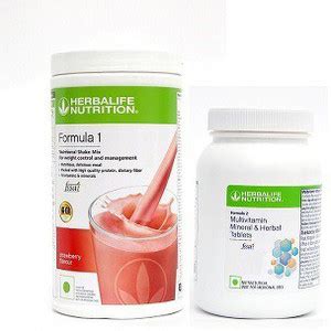 Herbalife Nutrition FORMULA 1 STRAWBERRY+ MULTIVITAMIN Combo Price in ...