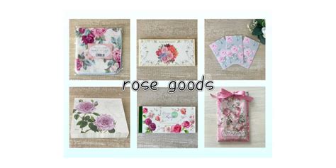 薔薇柄＊小物 Roses map ﾛｰｽﾞｲｽﾞﾏｯﾌﾟ