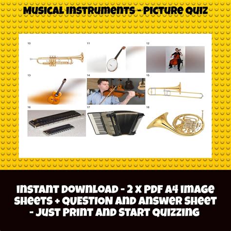 Image result for Musical Instruments Quiz